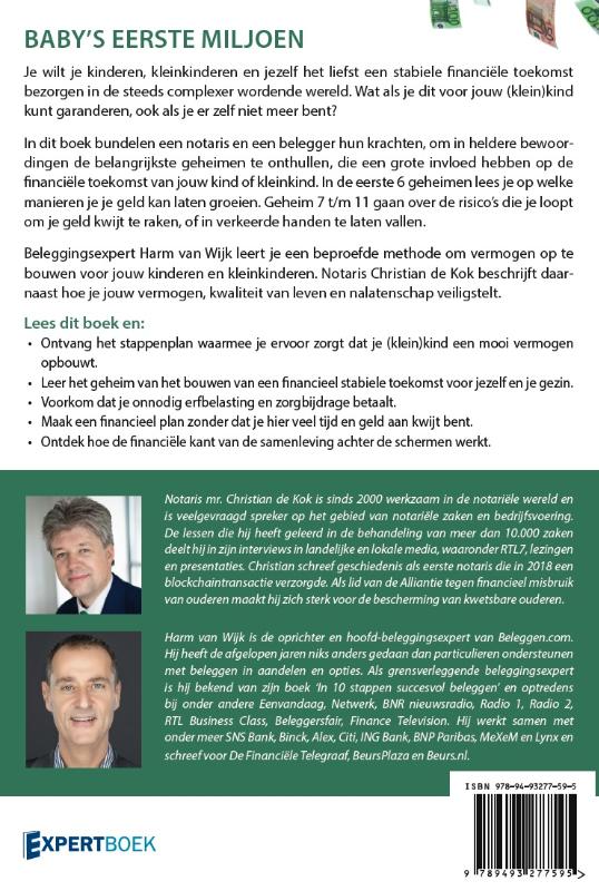Baby's eerste miljoen achterkant