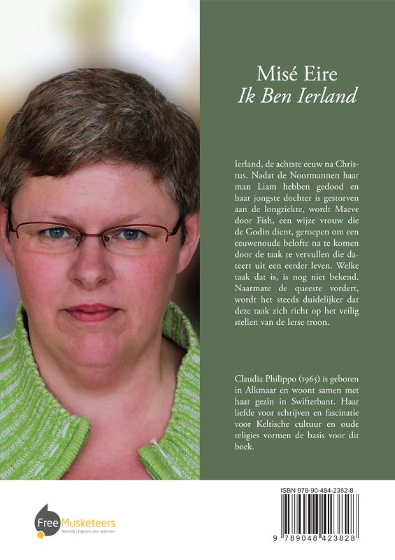 Mise eire ik ben Ierland achterkant