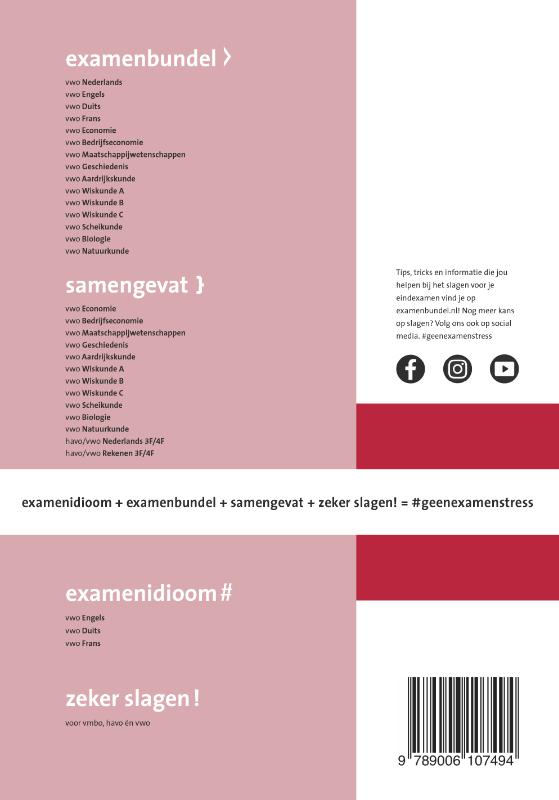 Samengevat vwo Bedrijfseconomie / vwo Bedrijfseconomie Samengevat vwo Bedrijfseconomie / vwo Bedrijfseconomie achterkant