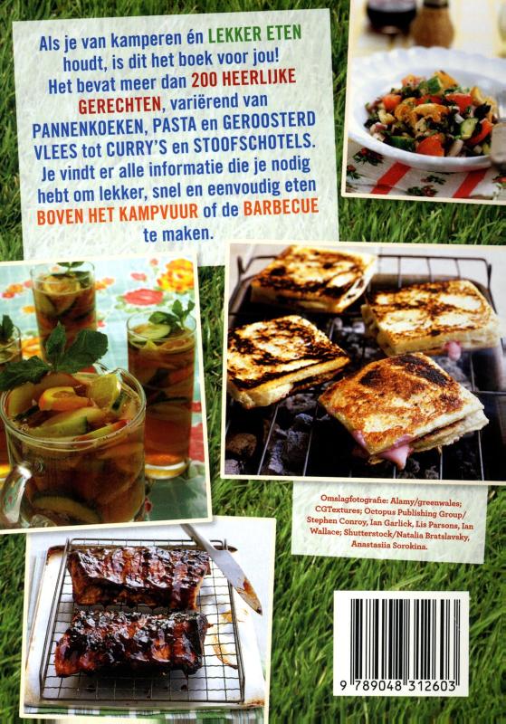 Koken op de camping Koken op de camping achterkant