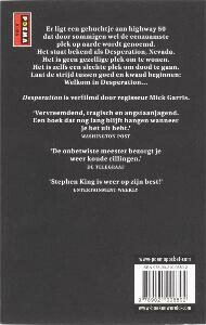 Desperation / Filmeditie / Poema King achterkant