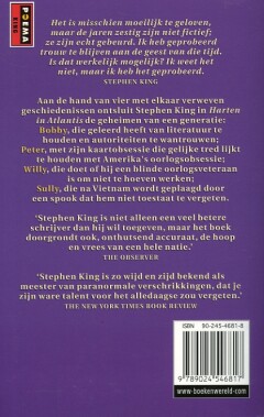 Harten in Atlantis / Poema King achterkant