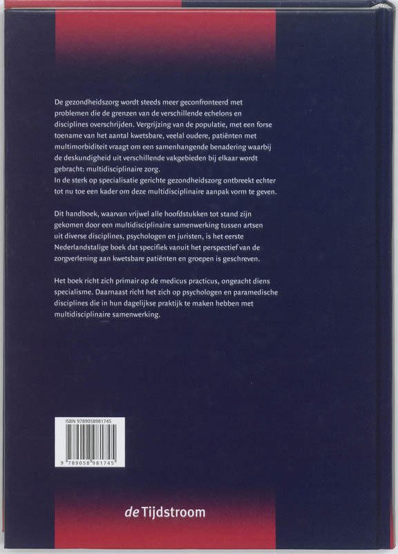Handboek multidisciplinaire zorg achterkant