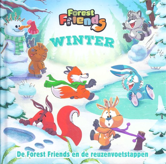 Forest Friends - Winter - De Forest Friends en de Reuzenvoetstappen - Kinderboek