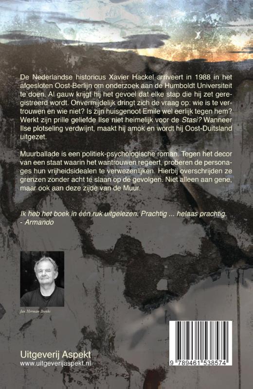 Muurballade achterkant