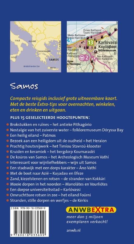 Samos / ANWB Extra achterkant