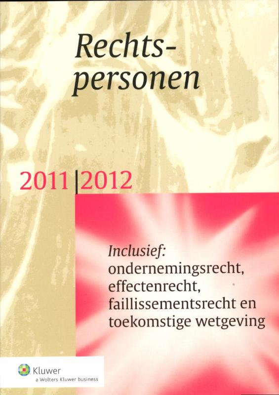 Rechtspersonen  / 2011-2012