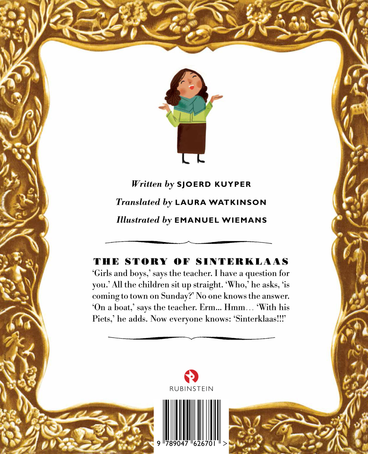 The Story of Sinterklaas achterkant