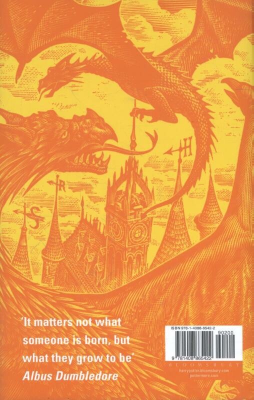 Harry Potter and the Goblet of Fire / Harry Potter / 4 achterkant