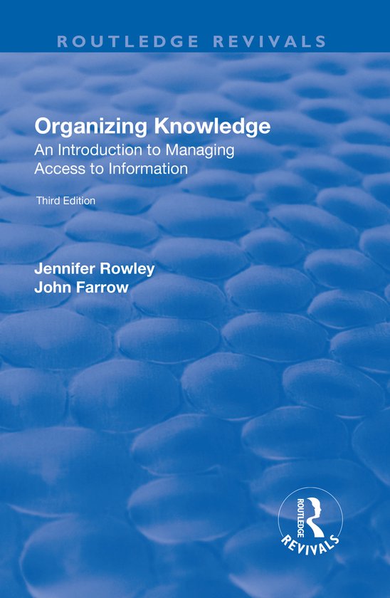 Organizing Knowledge