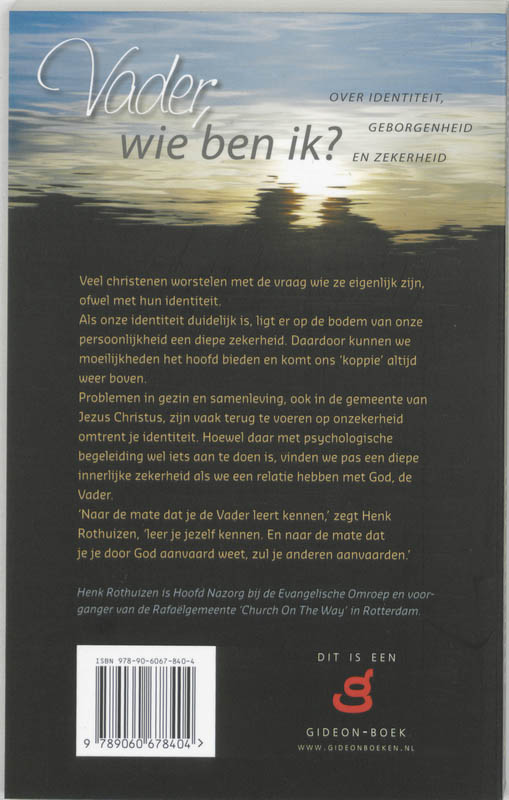 VADER WIE BEN IK? VADER WIE BEN IK? achterkant