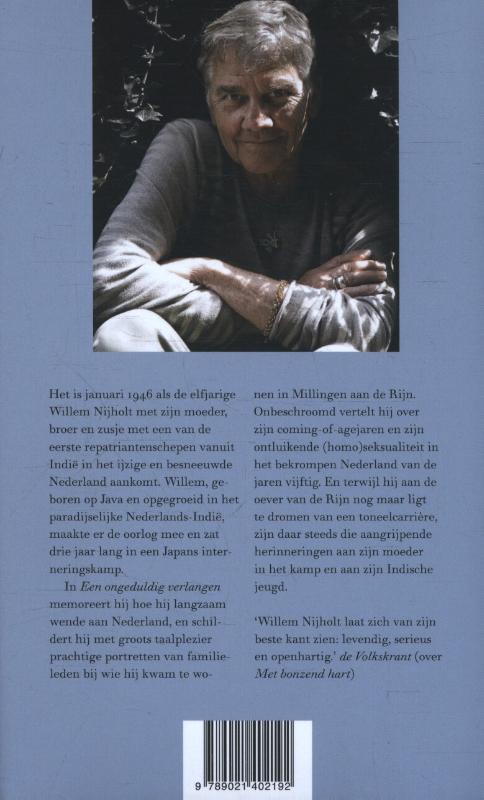 Een ongeduldig verlangen achterkant