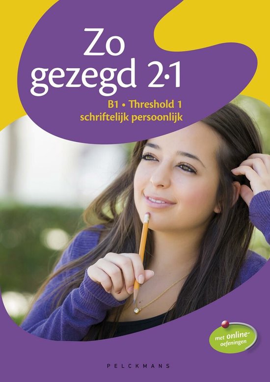 Threshold 1 schriftelijk persoonlijk / HB / Leerwerkboek / Zo gezegd 2.1