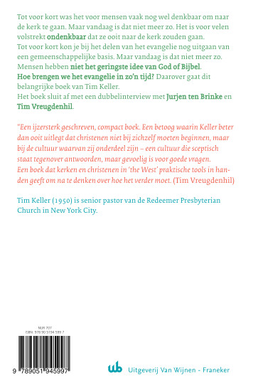 Een aantrekkelijk evangelie achterkant