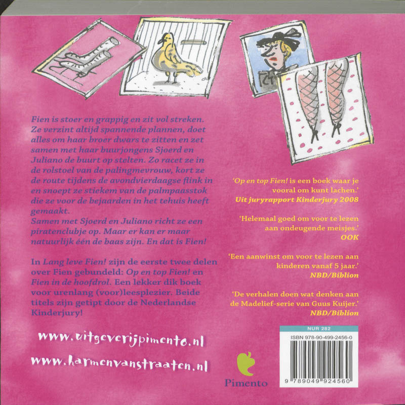 Lang leve Fien! / Fien Lang leve Fien! / Fien achterkant