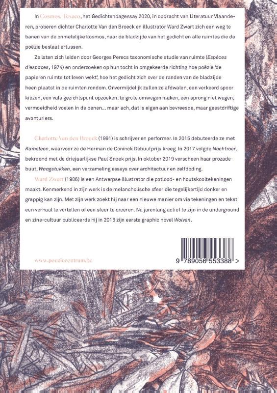 Cosmos, Texaco / Gedichtendagessay achterkant