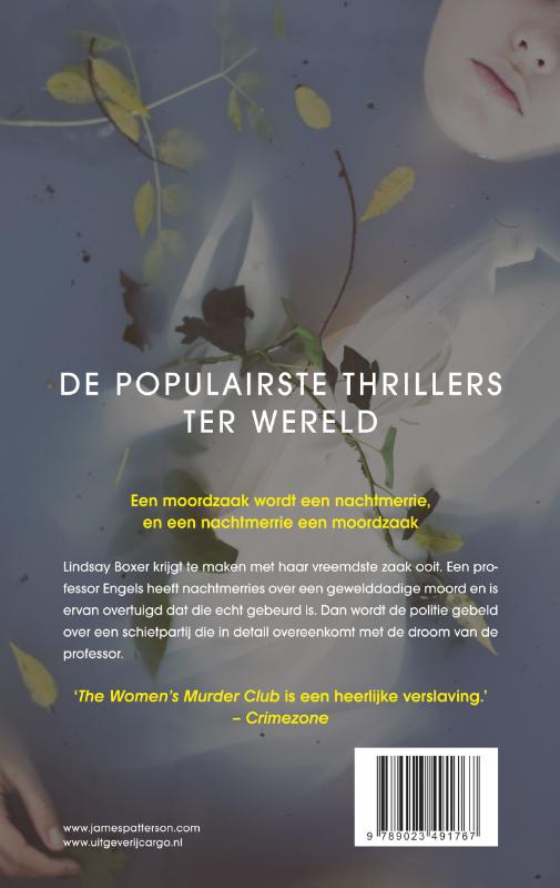 De twaalfde van nooit / Women's Murder Club / 12 achterkant