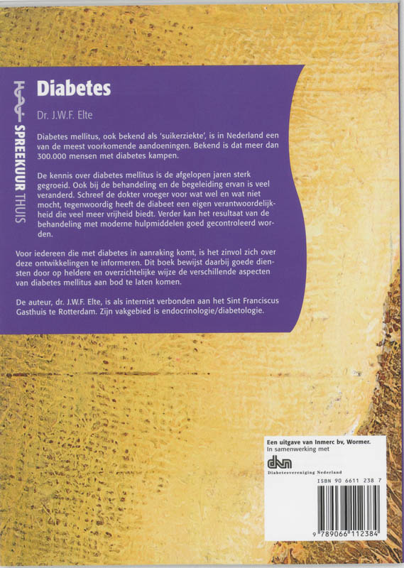 Diabetes achterkant