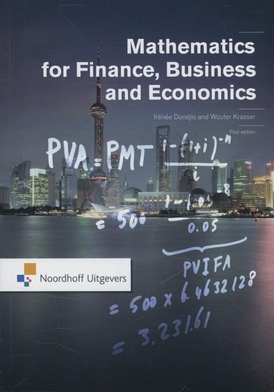 Mathematics For Finance, Business And Economics