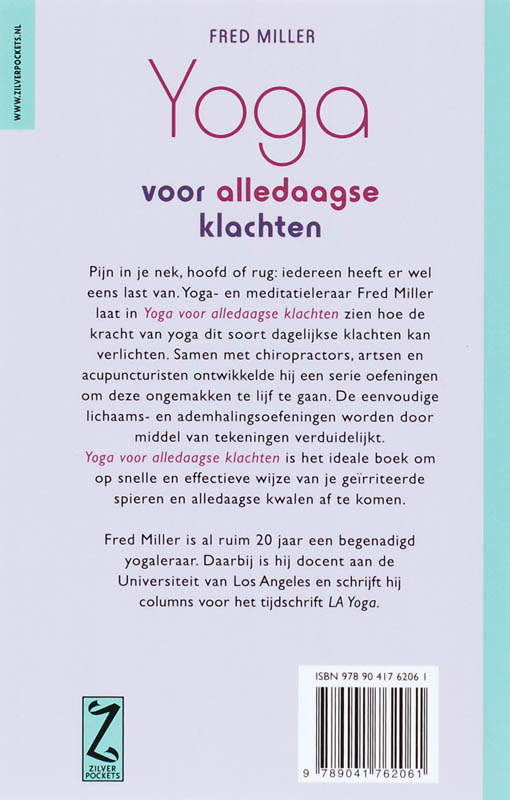 Yoga voor alledaagse klachten / Zilver Pockets / 391 Yoga voor alledaagse klachten / Zilver Pockets / 391 achterkant