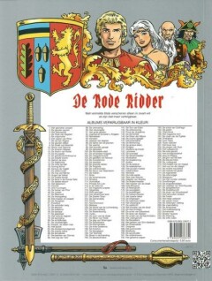 De Duisterburcht / De Rode Ridder / 222 achterkant
