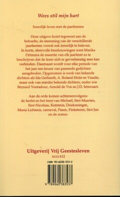 WEES STIL MIJN HART achterkant
