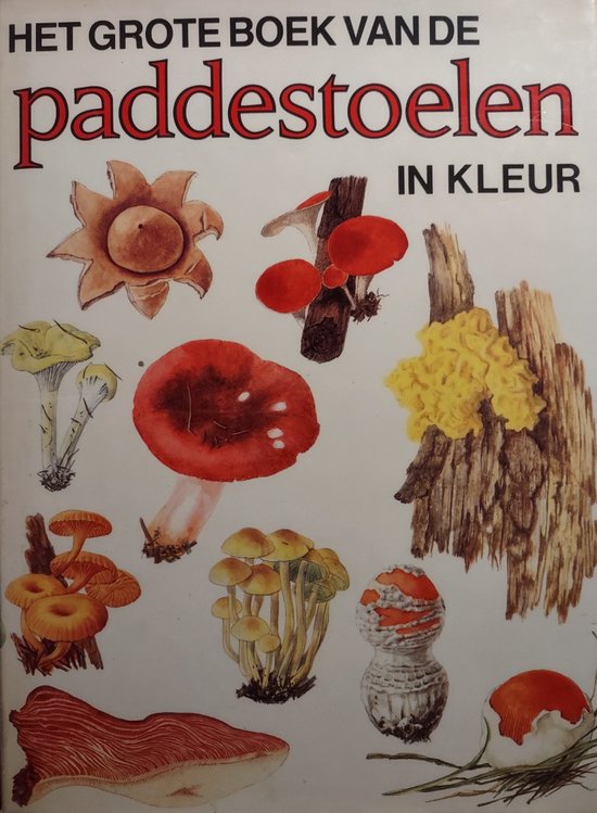 GROTE BOEK VAN PADDESTOELEN IN KLEUR
