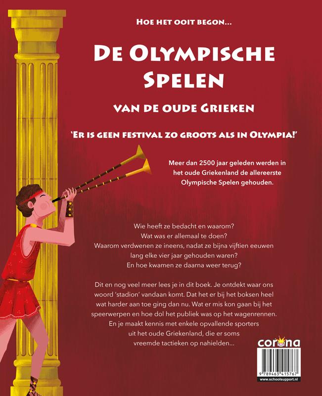 De Olympische Spelen van de Oude Grieken / Hoe het ooit begon... achterkant