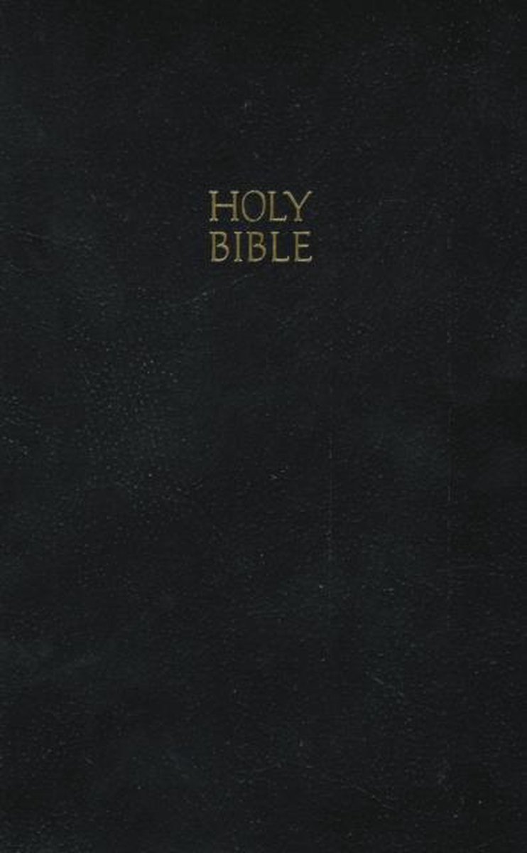 KJV, Gift and Award Bible, Imitation Leather, Black, Red Letter Edition