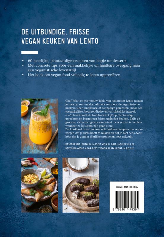 Vegan zoals je het nog nooit proefde achterkant