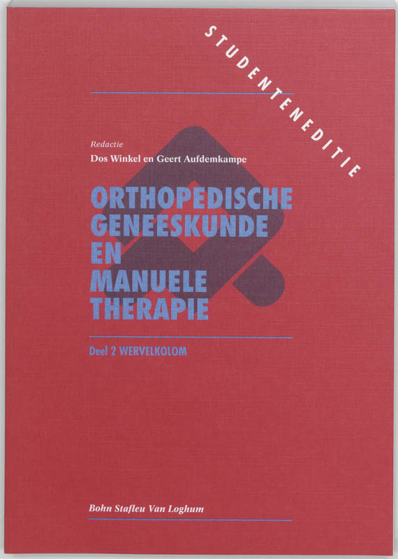 boekenbalie_9789031317929_cover Wervelkolom / Orthopedische geneeskunde en manuele therapie / 2