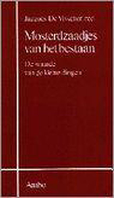Mosterdzaadjes van het bestaan / Annalen van het Thijmgenootschap