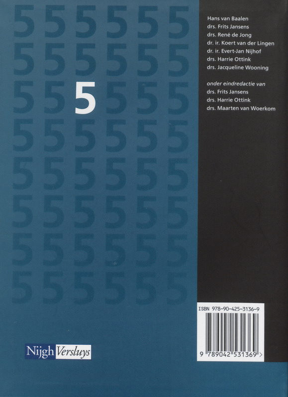 Systematische Natuurkunde Havo 5 Kernboek achterkant