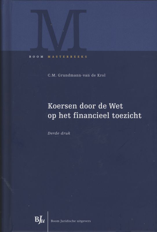 Koersen door de Wet op het financieel toezicht / Boom Masterreeks
