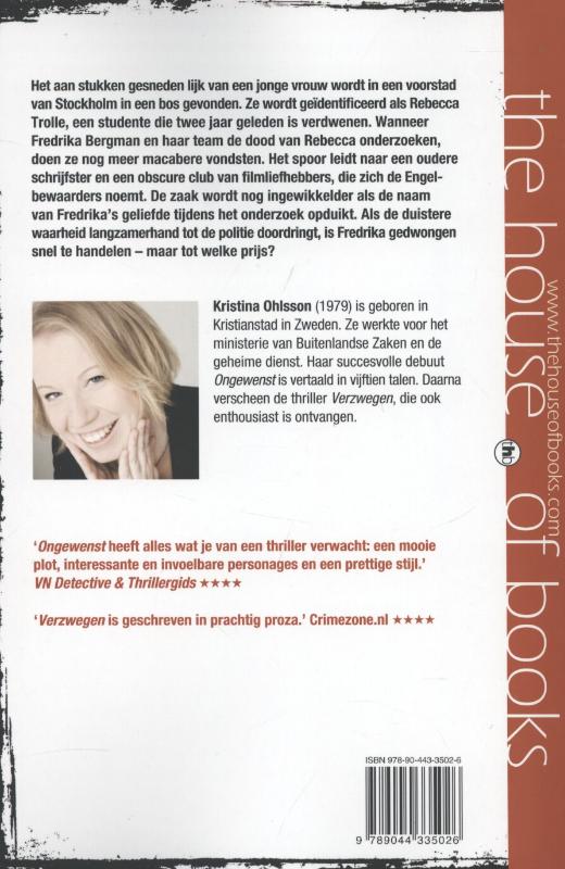 Engelbewaarders / Fredrika Bergman / 3 Engelbewaarders / Fredrika Bergman / 3 achterkant