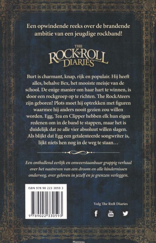 Naar de top! / The rock 'n' roll diaries Naar de top! / The rock 'n' roll diaries achterkant