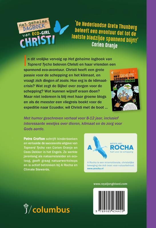 Het geheime dagboek van eco-girl Christi achterkant