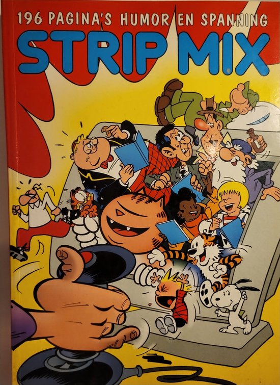Stripmix - 196 Pagina's humor en spanning (ideaal vakantieboek)