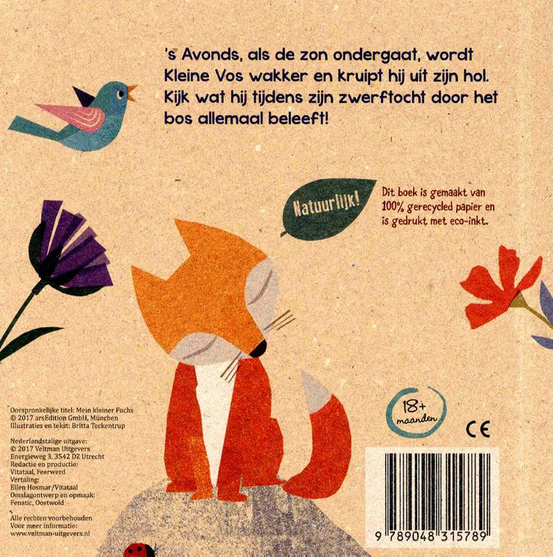 Mijn kleine Vos / Natuurlijk! achterkant