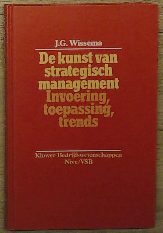 KUNST VAN STRATEGISCH MANAGEMENT