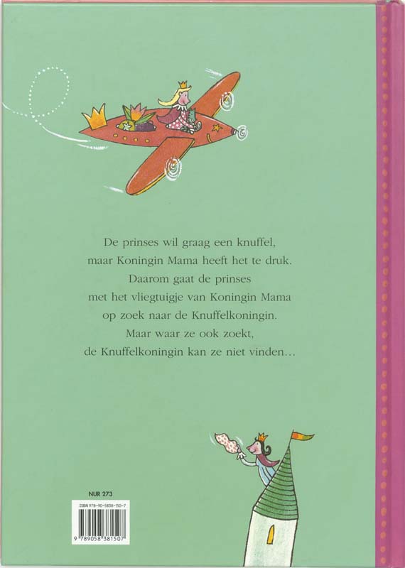 De Knuffelkoningin achterkant