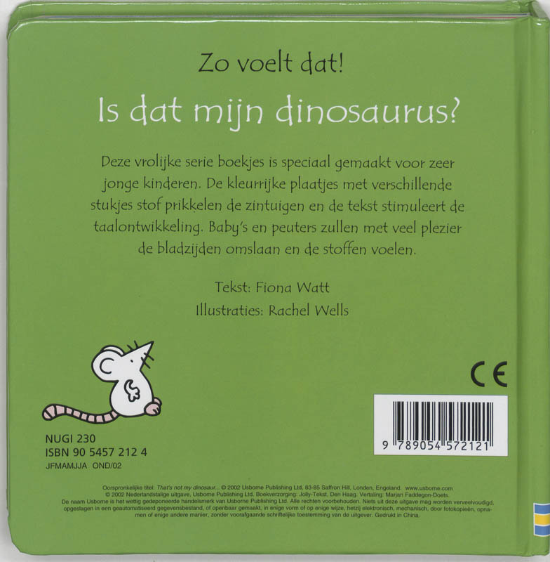 Is Dat Mijn Dinosaurus? achterkant
