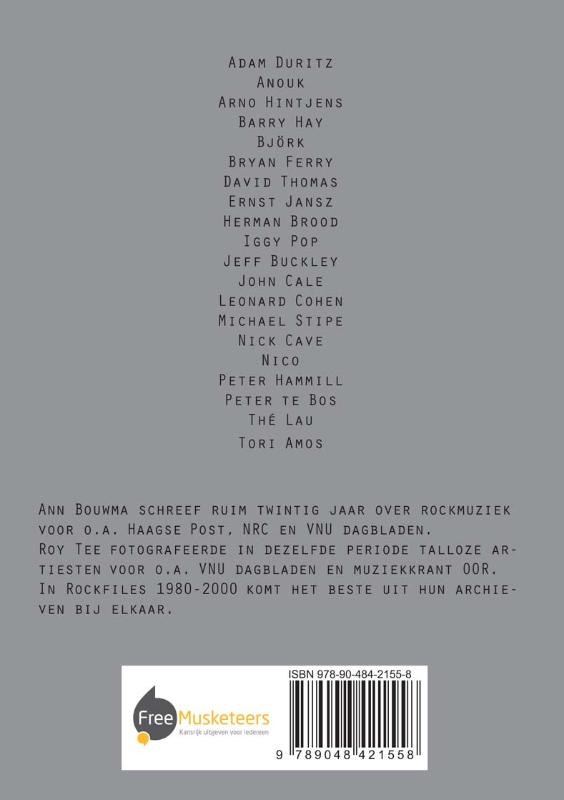Rockfiles 1980-2000 achterkant
