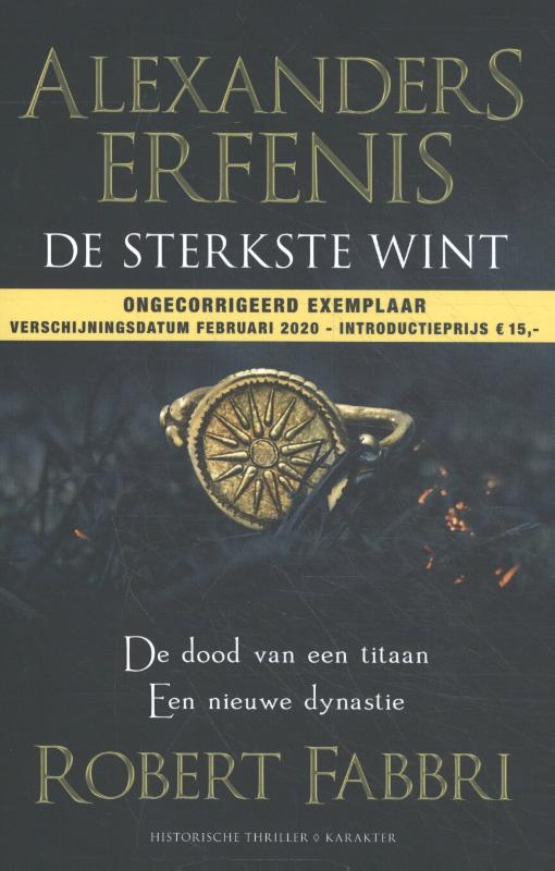 boekenbalie_9789045218991_cover Alexanders erfenis 1 -   De sterkste wint