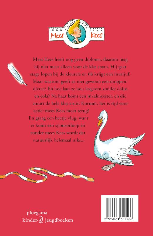 De sponsorloop / Mees Kees De sponsorloop / Mees Kees achterkant