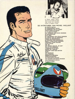 De witte prins / Michel Vaillant / 30 achterkant