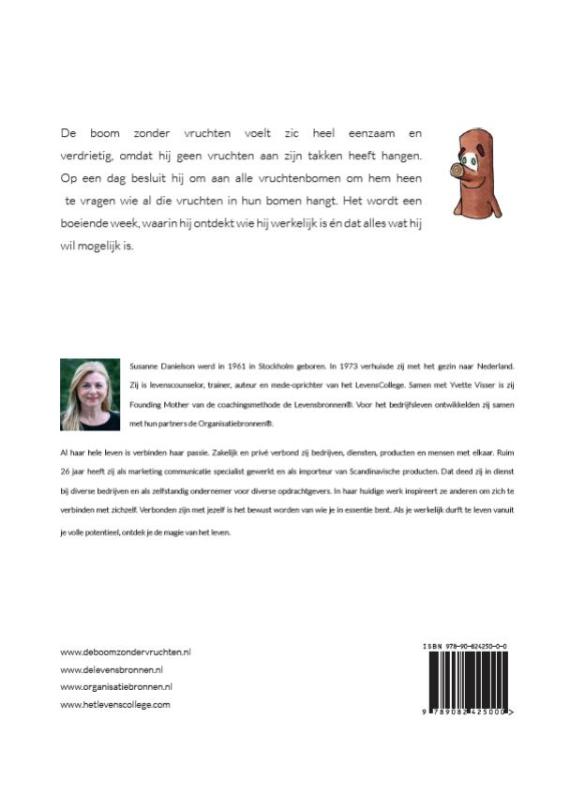 De boom zonder vruchten achterkant