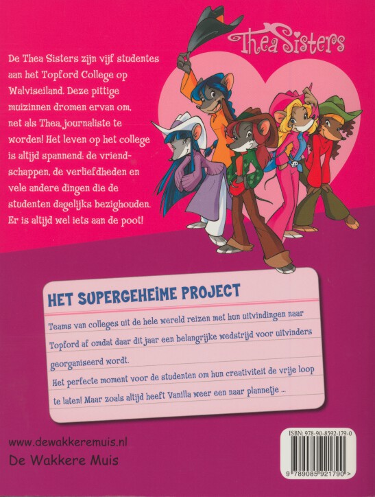 Het leven op Topford 5 - Het supergeheime project Het leven op Topford 5 - Het supergeheime project achterkant