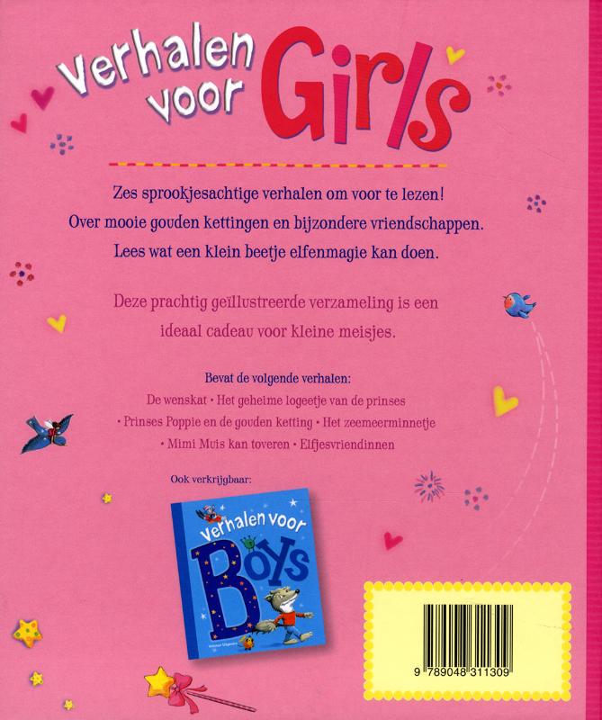 Verhalen voor girls achterkant