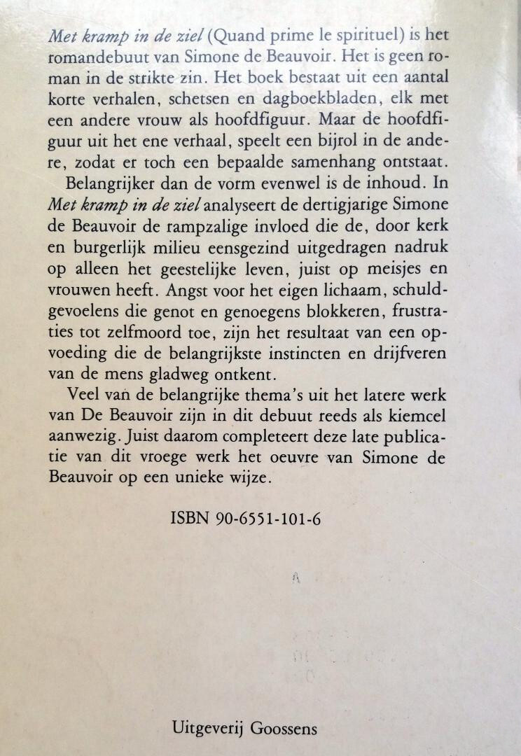Met kramp in de ziel achterkant